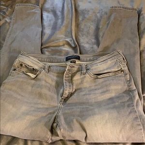 Banana republic gray jeans
